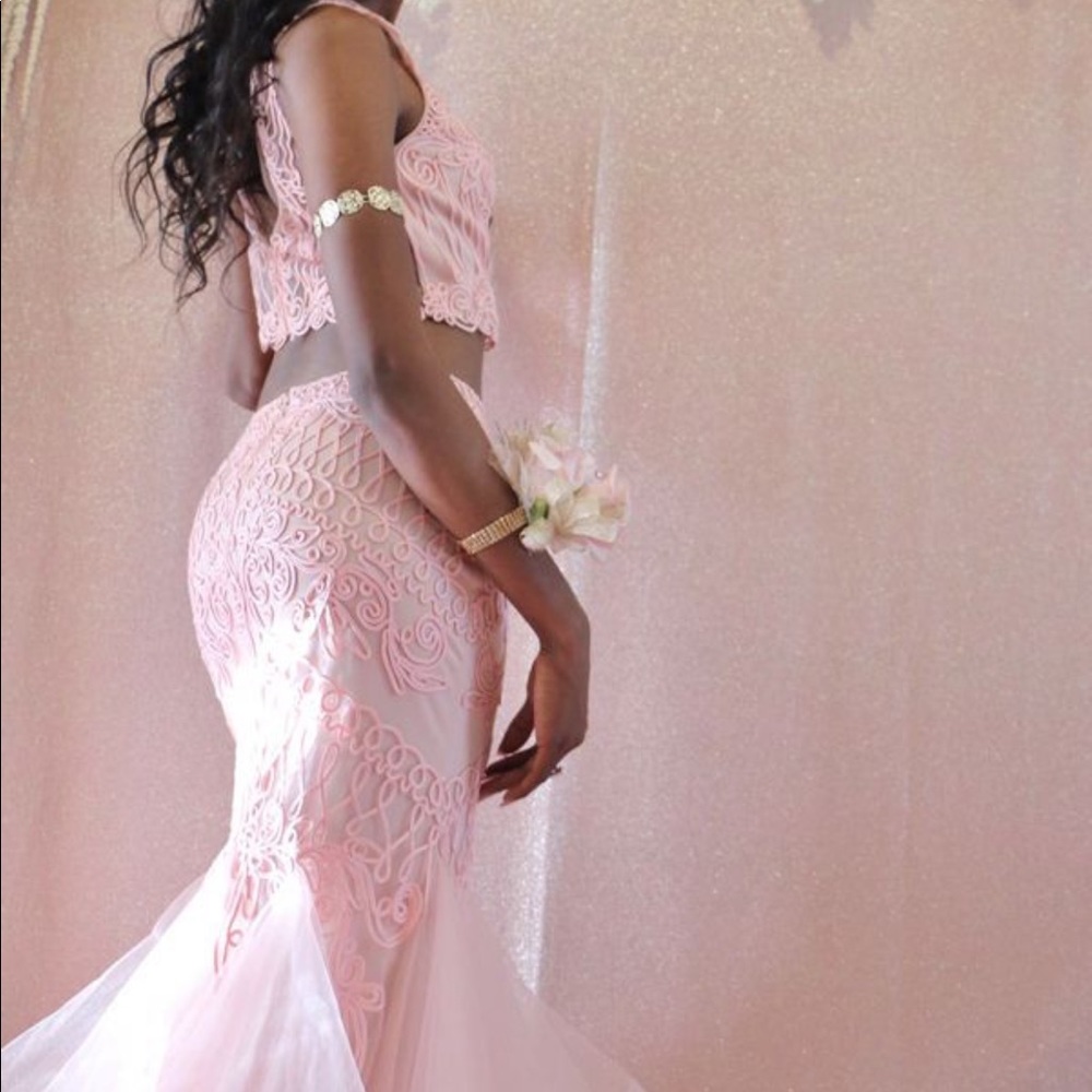 2 Piece Prom Dress